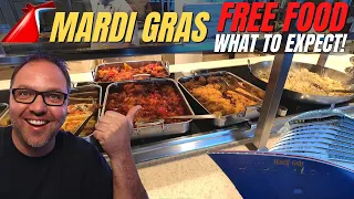 FREE Carnival Mardi Gras Food - What to Expect!