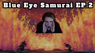 THAT FIGHT WAS INSANE!!! | Blue Eye Samurai 1x2 "An Unexpected Element" First reaction!