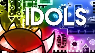 Geometry Dash - Idols (Extreme Demon) by Zafkiel and more | On Stream