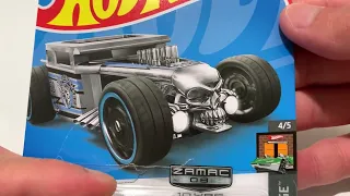 Hot Wheels Bone Shaker (2022 Walmart Exclusive Zamac - HW Dream Garage)