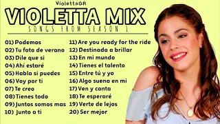 VIOLETTA - BEST SONGS • Season 1 ( 1 HOUR ) | VIOLETTA PLAYLIST / MIX