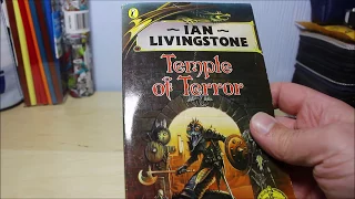 Temple of Terror - Fighting Fantasy Adventure Game Book review!