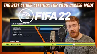 The *BEST* Slider settings for FIFA 22 Career Mode