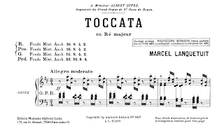 Lanquetuit, Marcel (1927): Toccata en ré majeur pour grand-orgue — Jane Parker-Smith