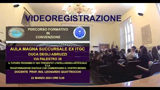 Convenzione Visioneroma Plinio Seniore Lezione del Prof Ing Leonardo Quattrocchi