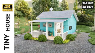 20ft Tiny House - 20ft x 20ft  - Tiny House architecture