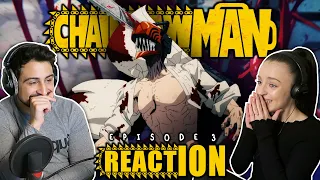 Chainsaw Man Episode 3 REACTION! | "Meowy's Whereabouts"