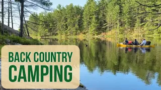 Ontario Back Country Camping - Cooking Salmon and RATTLE SNAKE ENCOUNTER (crown land)