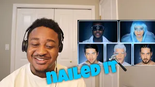 Pentatonix - Daft Punk Reaction | very well structured