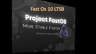 FAST OS 10 LTSB - windows 10 para pc de pocos recursos