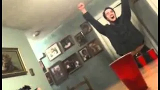 Awesome Game Winning Beer Pong Shot