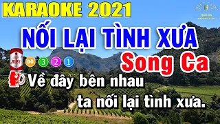 Nối Lại Tình Xưa Karaoke Song Ca | Nhạc Sống Trọng Hiếu