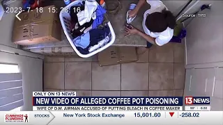 WATCH: Coffee pot poisoning case videos raise questions