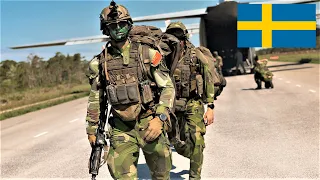 Swedish Army Rangers and U.S. Marines practise defending Gotland Island (2022)