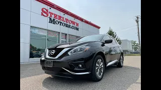 2018 Nissan Murano SL |AWD|NAV|PanoRoof|Adaptive Cruise|Leather|Htd Seats|Pwr Lift Gate|360 CAMERA|