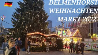Delmenhorst Germany Weihnachten Markt 2022, Christmas market tour 4k Delmenhorst