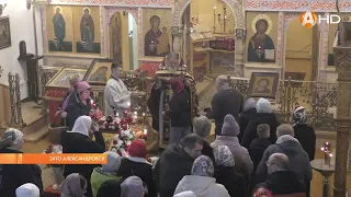 В старейшем Свято Никольском храме Полярного северяне собрались на праздничную службу