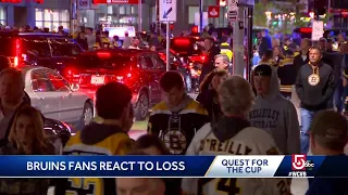 Bruins fans react to loss