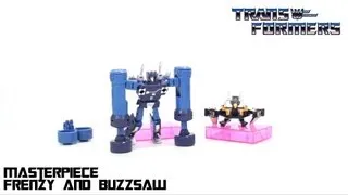 Video Review of the Takara MP-16; Masterpiece Frenzy and Buzzsaw