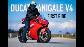 MY DREAM BIKE!  2019 Ducati Panigale V4 **First Ride**