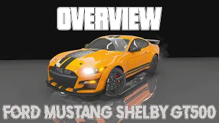 Ford Mustang Shelby GT500 Overview - GTA 5 PC Mods ( NVE & RTX )