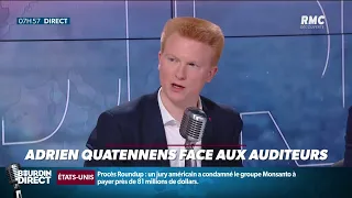 Adrien Quatennens répond aux auditeurs de RMC