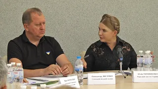 Лідерка ВО «Батьківщина» Юлія Тимошенко побувала з робочим візитом у Сумах