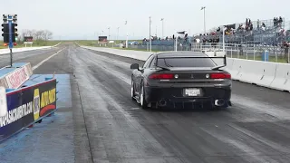 1999 Mitsubishi 3000GT VR4 1/4 Mile Drag Sacramento Raceway