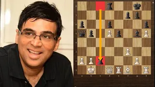 A Lightning Strike By The Lightning Kid - Vassily Ivanchuk vs Vishy Anand - Richter Rauser attack