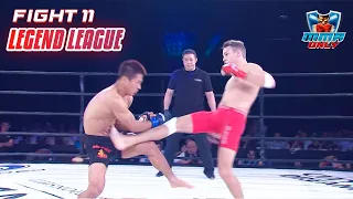 One of Fastest Knock Out in MMA History.. | Fight 11 | Legend League | MMA ONLY
