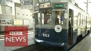 Hiroshima: The tram that survived the atomic bomb - BBC News