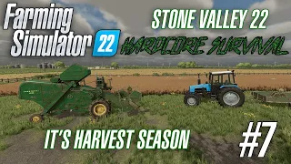 It's Finally Harvest Season | Hardcore Survival | Stone Valley 22 FS22 Ep7