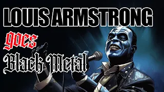 Louis Armstrong Goes Black Metal