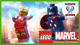 I AM IRON-MAN!!  LEGO MARVEL'S SUPERHEROS | PLATINUM TROPHY REVIEW EP 6