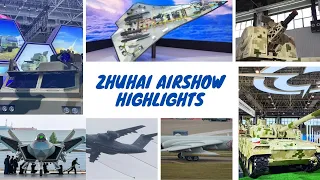 Zhuhai Airshow 2022 Highlights! Chinese NGAD, H-6 Anti Ship Missile, Kamikaze Drone & Air Defense