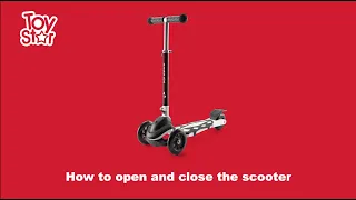 How to fold RideStar Cruise 3 Wheeled Scooter