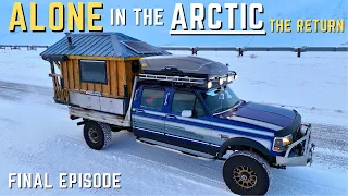 Driving my Old Ford Diesel Truck 2,000 Miles to the Arctic Ocean in -40 F/-40 C