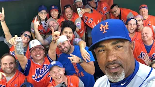 Mets Fans Take Over The Royals Dugout Suite At Kauffman Stadium