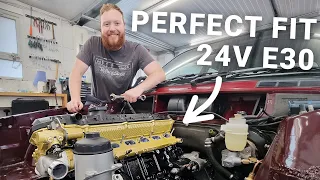 Fitting An M52 Engine Into A BMW E30 [E36 24v M50 Swap] 047