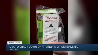 DEA announces crackdown on Xylazine, a powerful animal tranquilizer being mixed into fentanyl