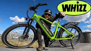 Real NYC food courier puts local Whizz e-bike to the test! -RESULTS?