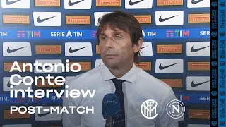 INTER 2-0 NAPOLI | ANTONIO CONTE EXCLUSIVE INTERVIEW: "We responded as a real unit today" [SUB ENG]