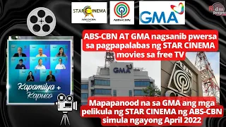 Star Cinema Movies Mapapanood na sa Gma 7 | KAPAMILYA PLUS KAPUSO |STAR CINEMA & GMA | #ABS & #GMA