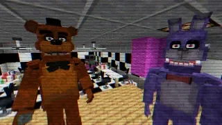 Minecraft FNAF Universe Mod Creative | Building Freddy's First Huge Location! [S4 #3]