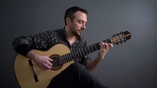 Drew Henderson performs on Anniversary Double Top Model classical guitar #102 by Joshia de Jonge.