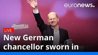 New German chancellor sworn in