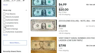 Fancy serial numbers: Two sites for checking prices for market research