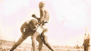 Jack Johnson vs James Jeffries // "The Fight of the Century" (Full Fight Highlights)