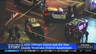 LAPD fatally shoot domestic violence suspect in Westlake