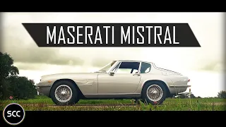 MASERATI MISTRAL COUPÉ 1967 - Test drive in top gear - I6 Engine sound | SCC TV